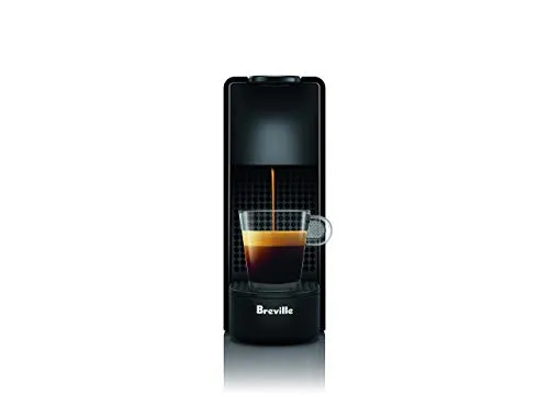 Nespresso BEC220BLK Essenza Mini Espresso Machine by Breville, Piano Black