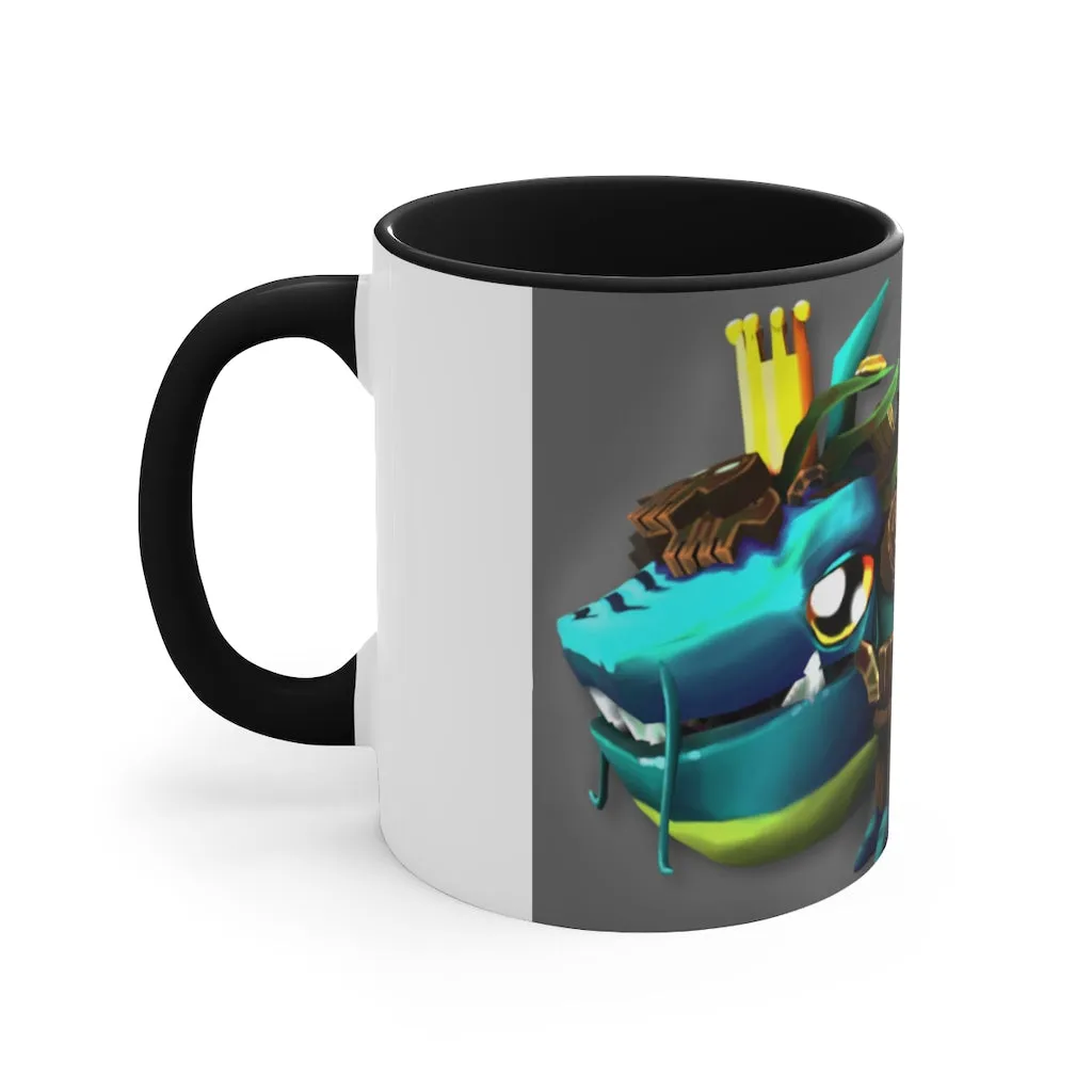 Nibbler's the Misfit Shark Accent Mug