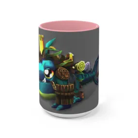 Nibbler's the Misfit Shark Accent Mug