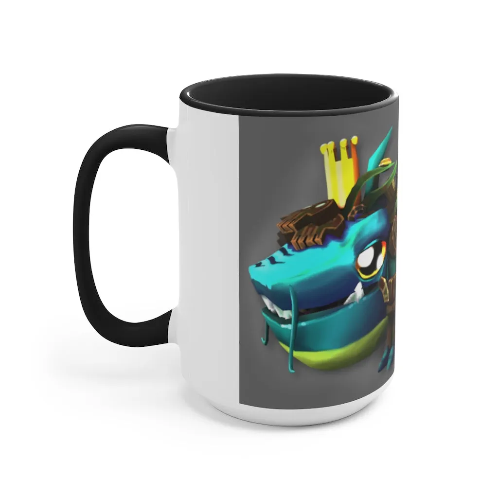 Nibbler's the Misfit Shark Accent Mug