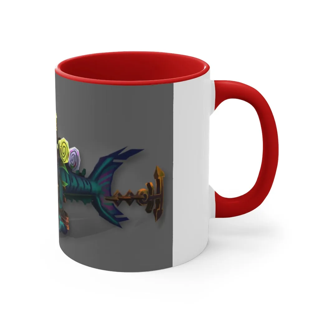 Nibbler's the Misfit Shark Accent Mug