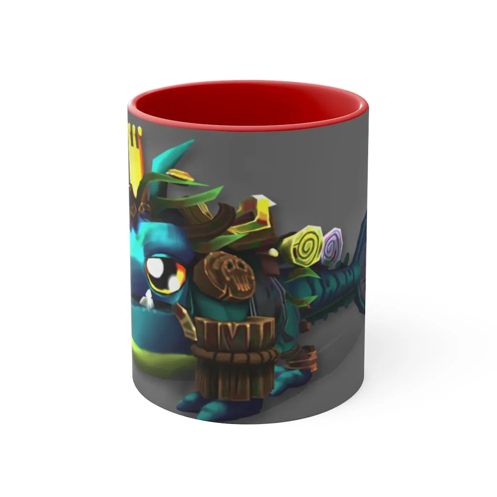 Nibbler's the Misfit Shark Accent Mug