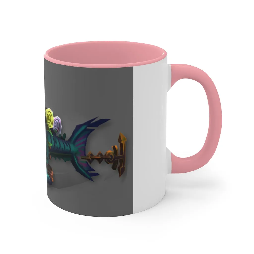 Nibbler's the Misfit Shark Accent Mug