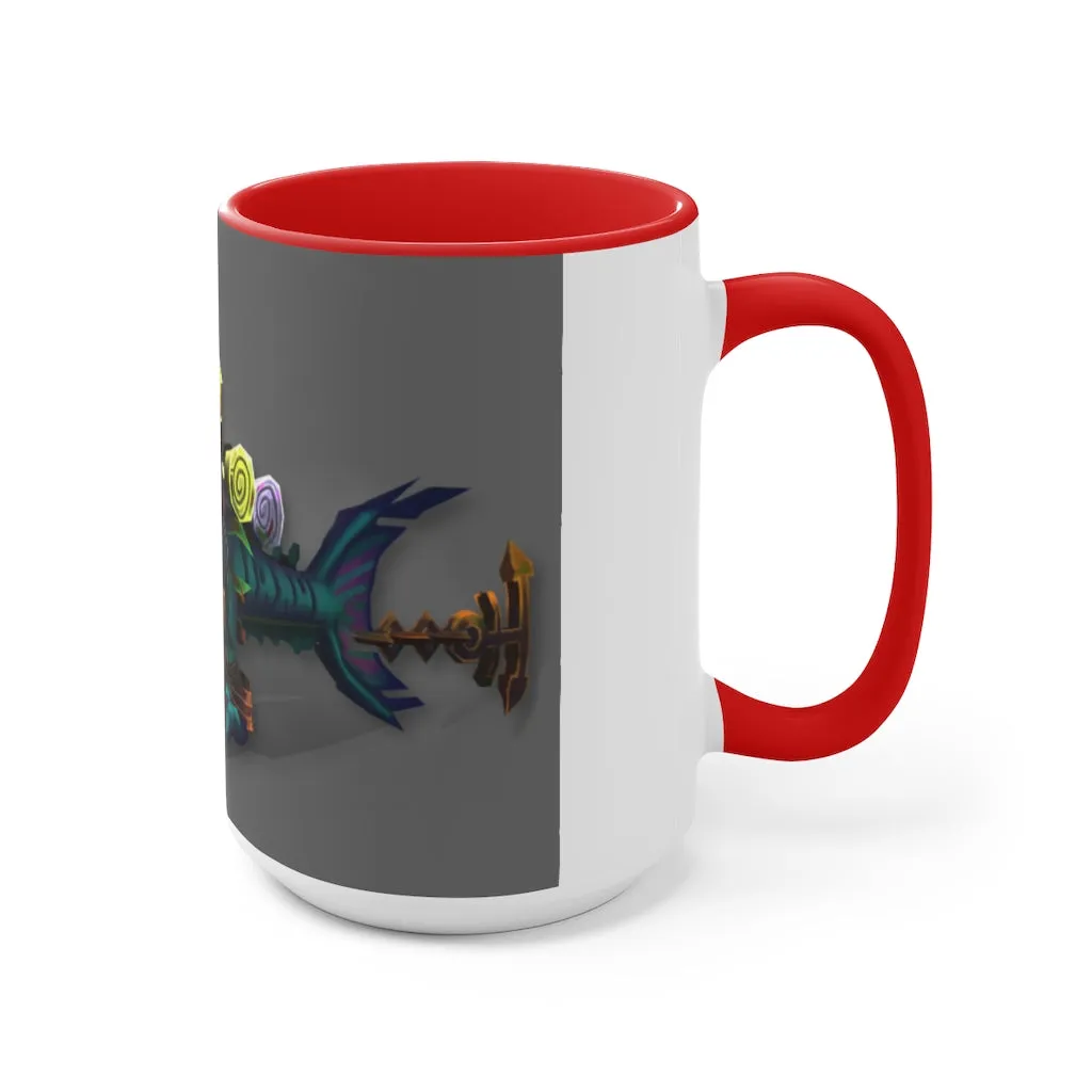 Nibbler's the Misfit Shark Accent Mug