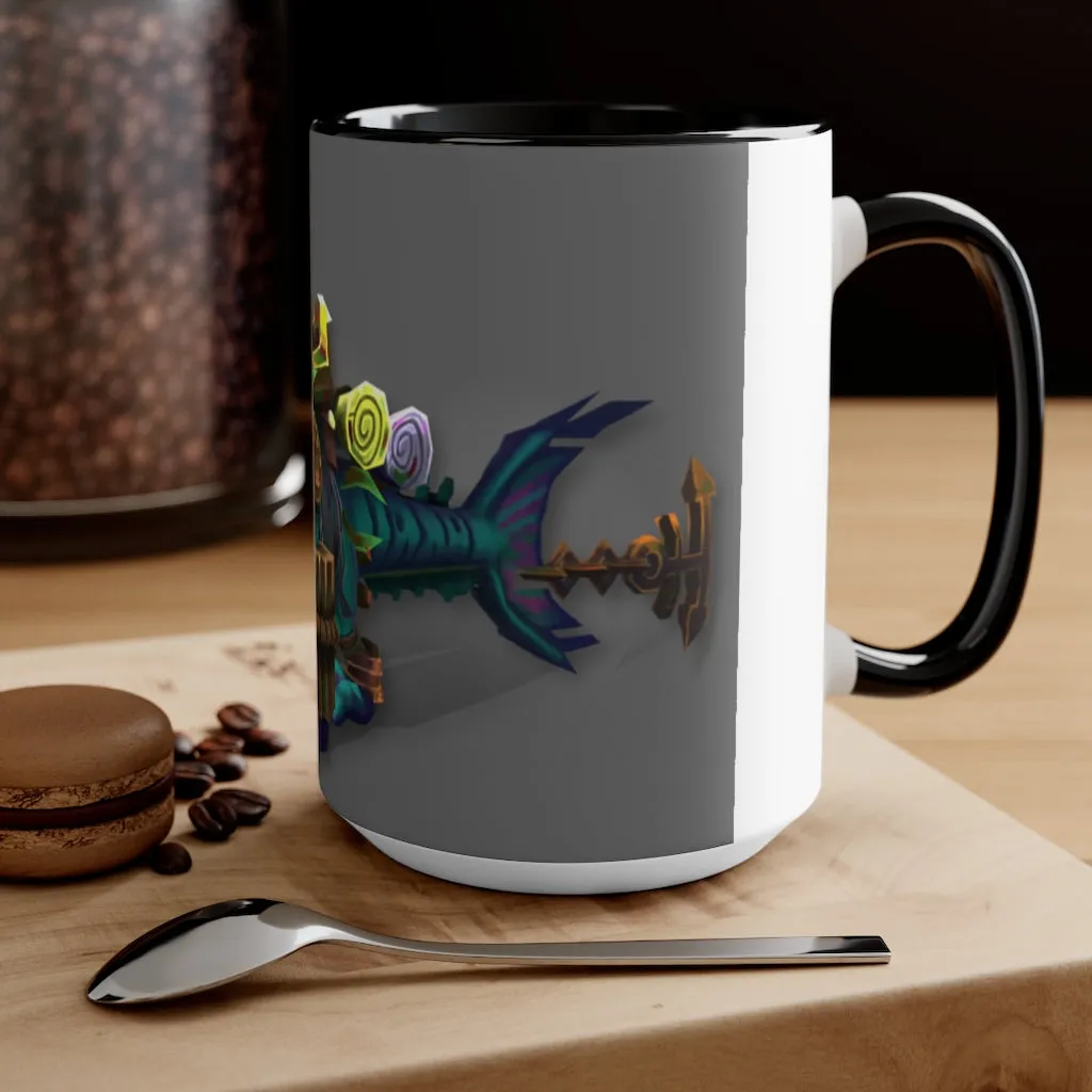 Nibbler's the Misfit Shark Accent Mug