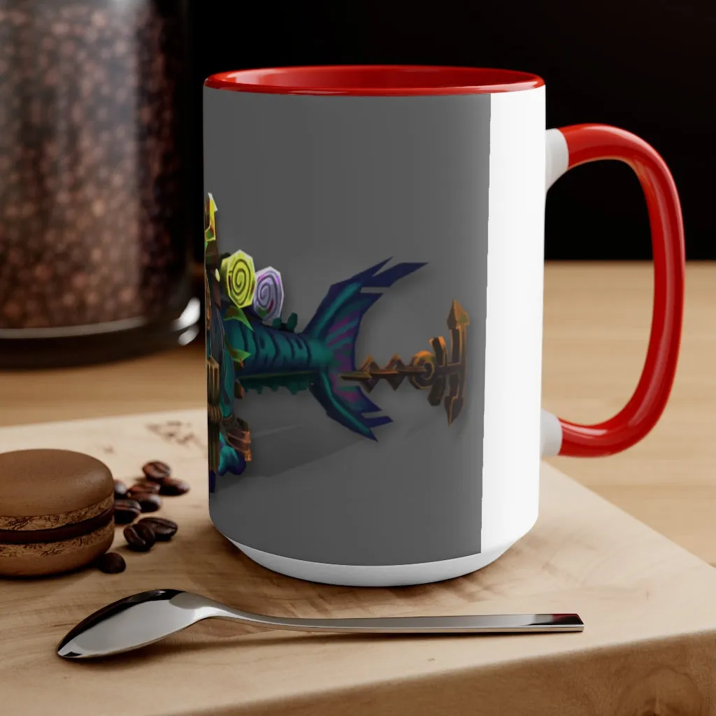 Nibbler's the Misfit Shark Accent Mug