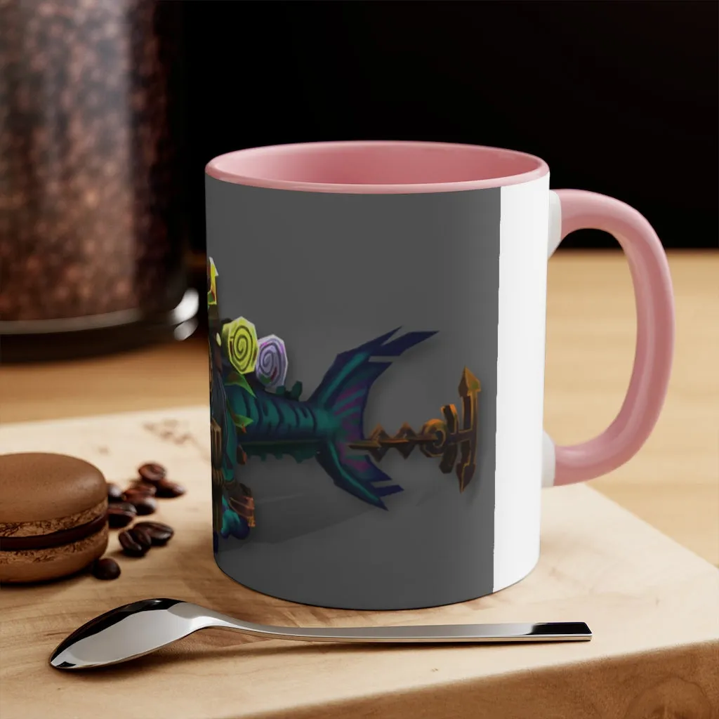 Nibbler's the Misfit Shark Accent Mug