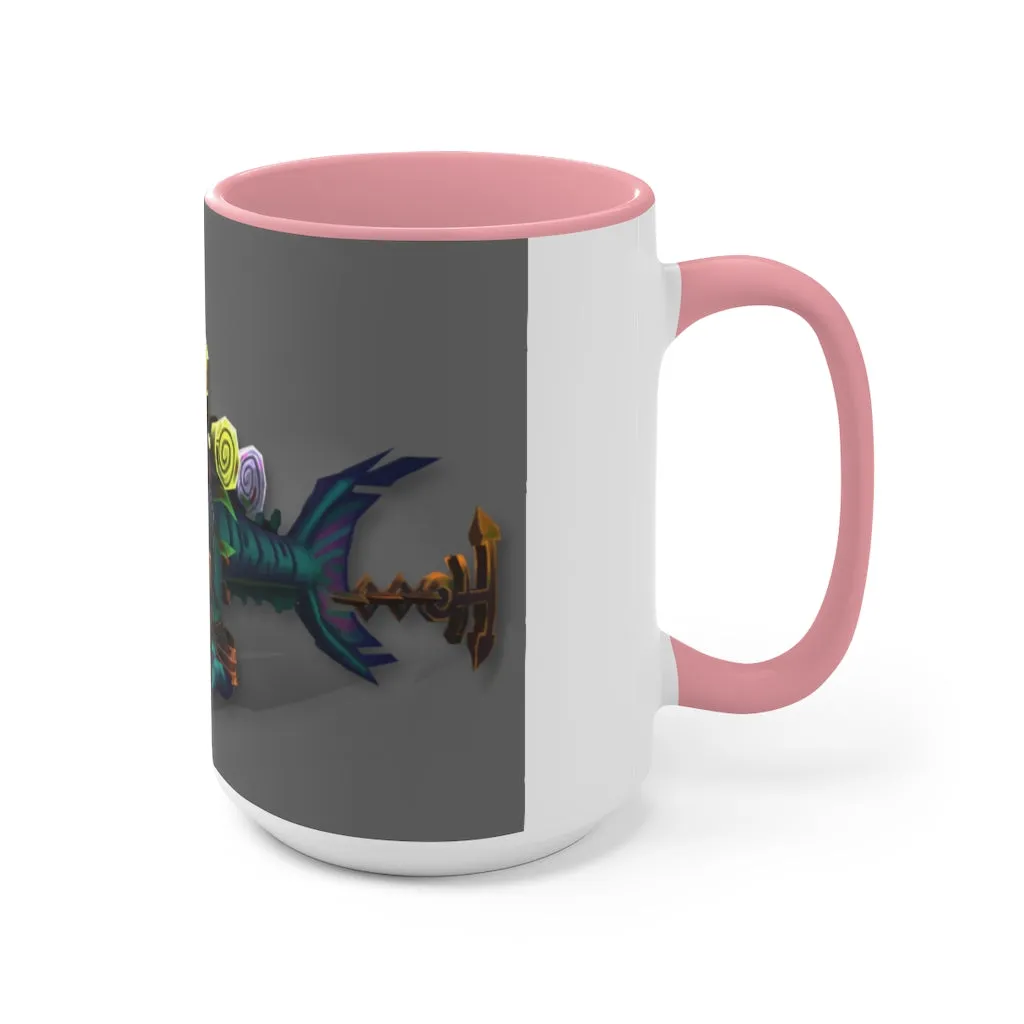 Nibbler's the Misfit Shark Accent Mug