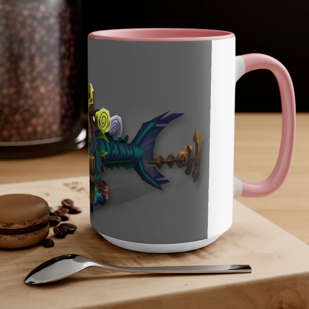 Nibbler's the Misfit Shark Accent Mug