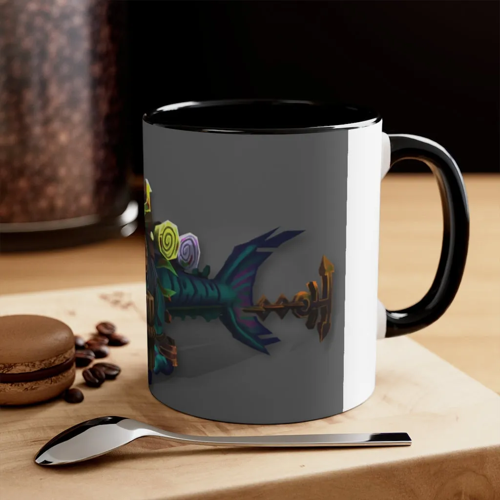 Nibbler's the Misfit Shark Accent Mug