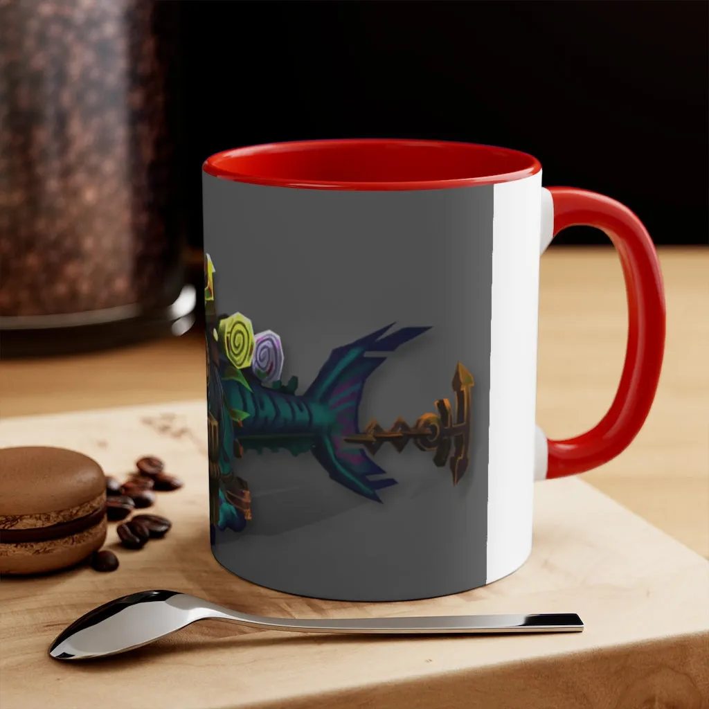 Nibbler's the Misfit Shark Accent Mug