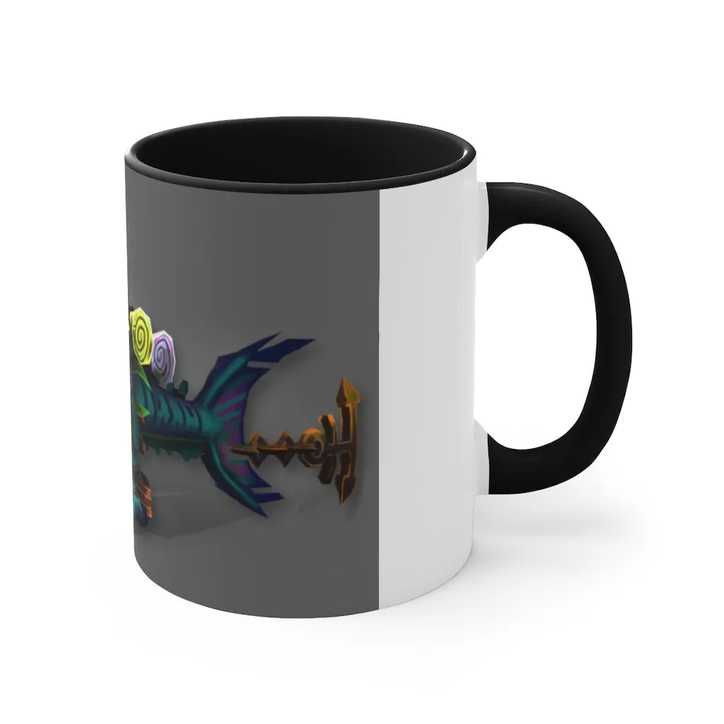 Nibbler's the Misfit Shark Accent Mug