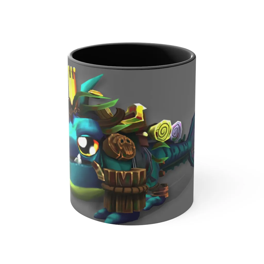 Nibbler's the Misfit Shark Accent Mug