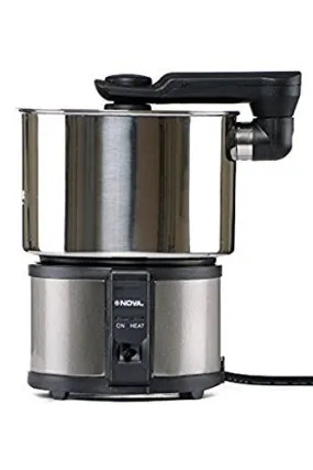 Nova NRC 974 450W 1.3-Litre Travel Cooker (Grey, Outer Lid, Stainless Steel)