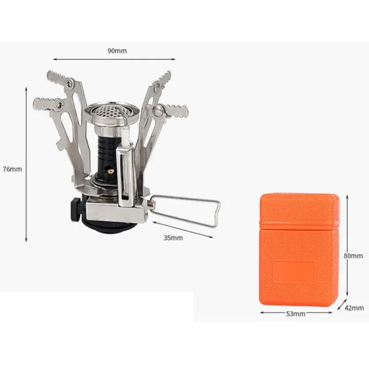 Outdoor Camping Mini Stove Picnic Stove Integrated With Electronic Ignition Stove