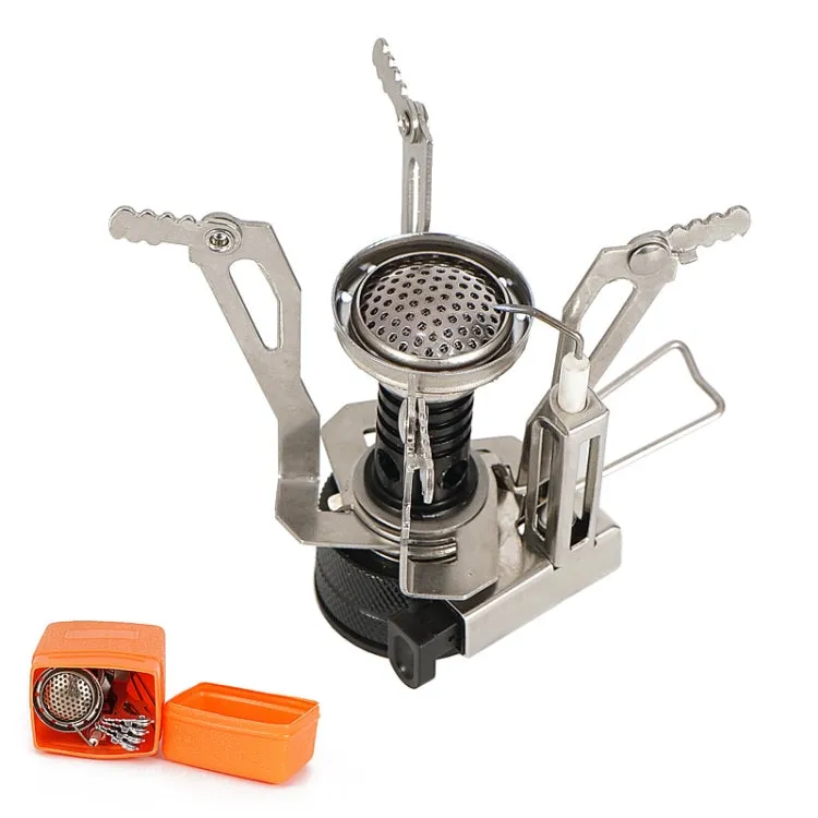 Outdoor Camping Mini Stove Picnic Stove Integrated With Electronic Ignition Stove