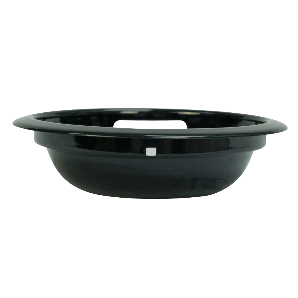 P113A Range Kleen Small Heavy Duty Porcelain Westinghouse Replacement Drip Bowl