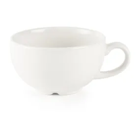 P882 Churchill Plain Whiteware Cappuccino Cups 227ml (Pack of 24)