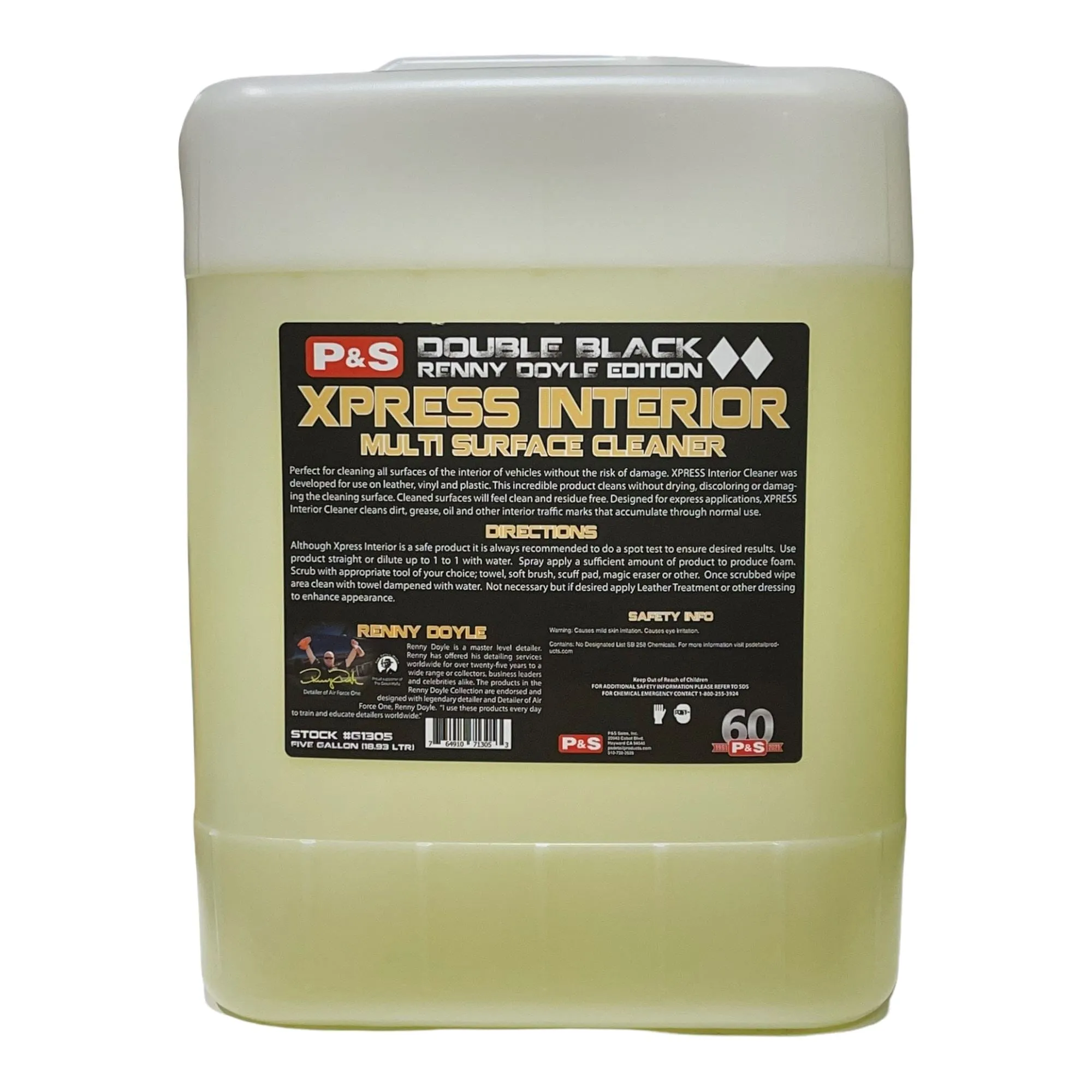 P&S Xpress Interior Cleaner 5 Gallon