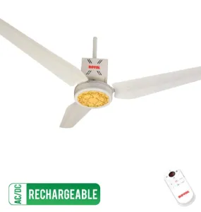 Passion Flora - ACDC Rechargeable Ceiling Fan