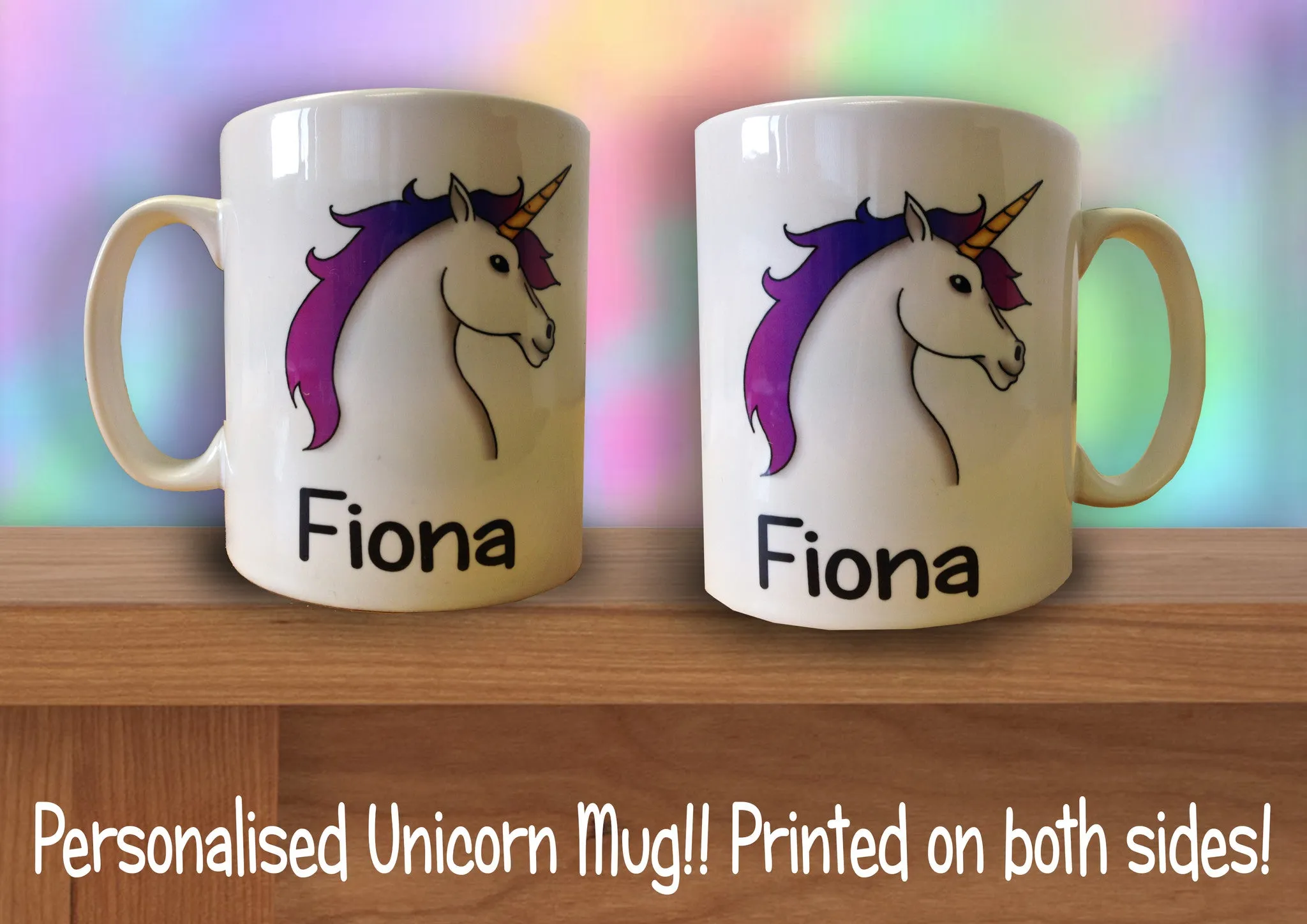 Personalised Unicorn Mug