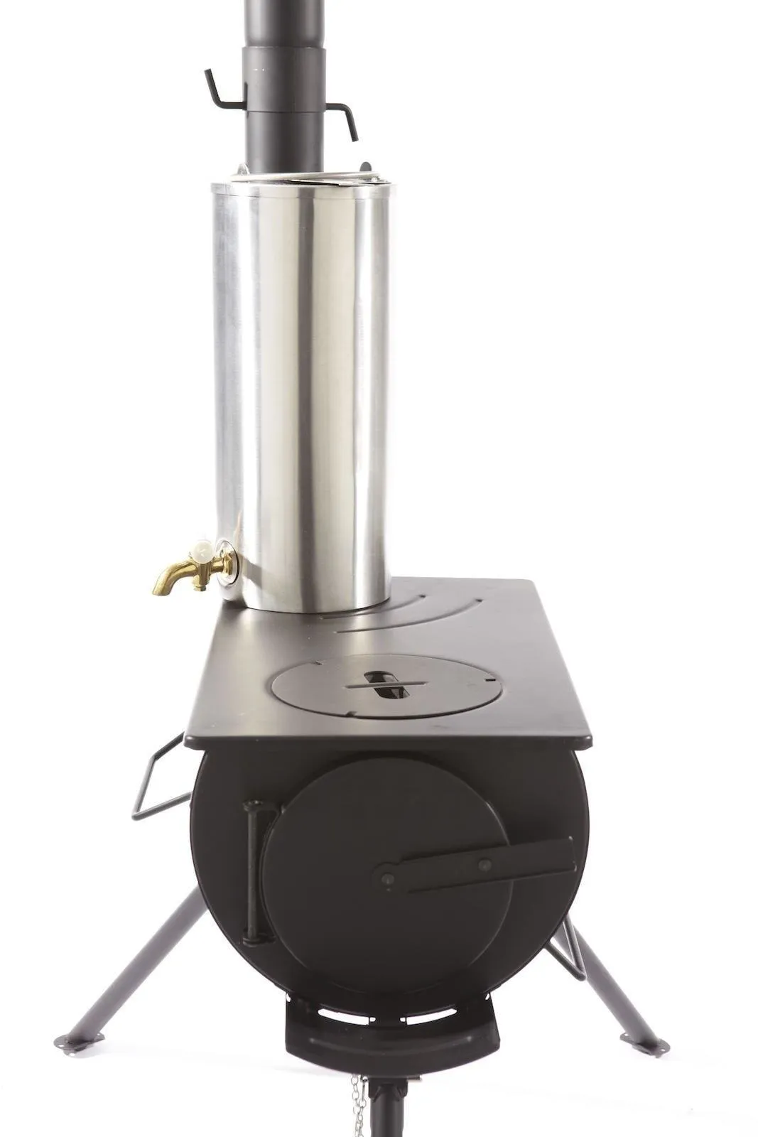 Pioneer Portable Wood Stove | 2.5kw 12kg - Water Heater Package