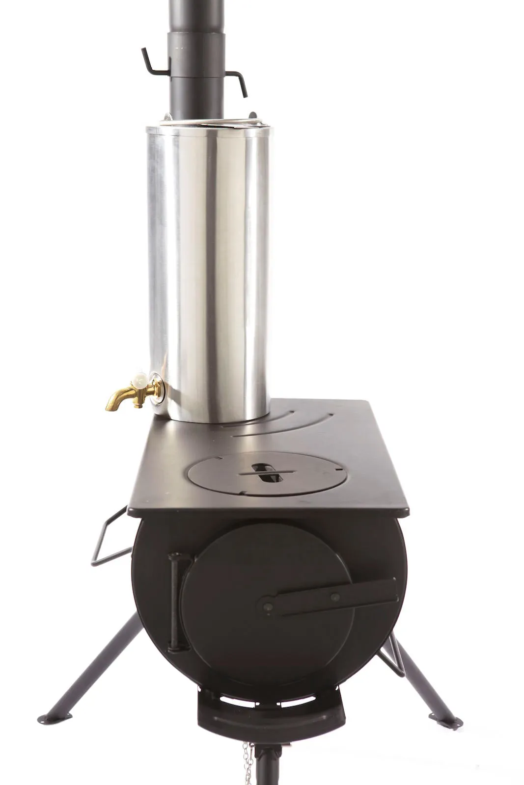 Pioneer Portable Wood Stove | 2.5kw 12kg - Water Heater Package