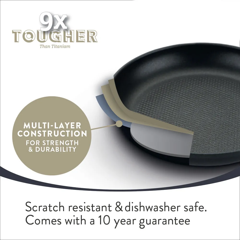 Prestige  9 x Tougher Aluminium Stockpot, 24cm/5.7L