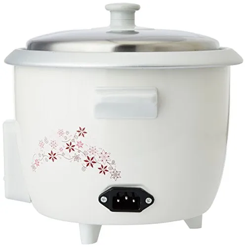 Prestige Delight PRWO 1-Litre Electric Rice Cooker (White)