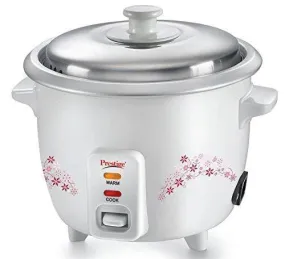 Prestige Delight PRWO 1.5 Electric Rice Cooker with Steaming Feature