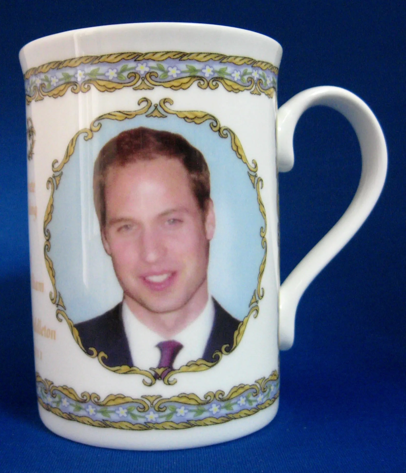 Prince William And Catherine Royal Wedding Mug English Bone China 2011