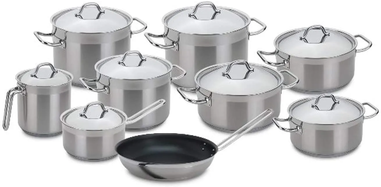 PROFESSIONAL TEJO 17PC COOKWARE SET - 632125640083100