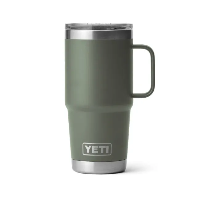 Rambler 20 oz Travel Mug - Camp Green