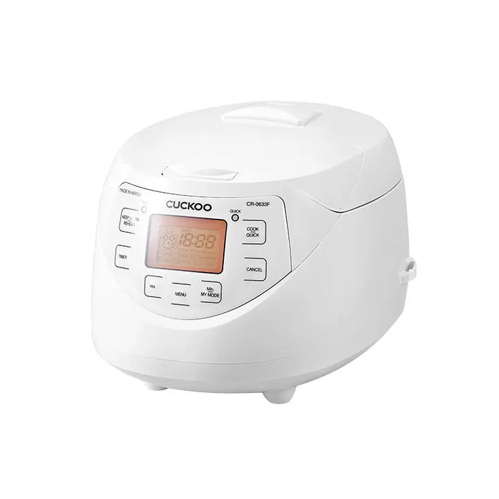 Refurbished 6-Cup Micom Rice Cooker (CR-0633F)