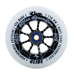 River Wheel Co – “Cali” Glides Nolan Shoemaker Signature White on Black