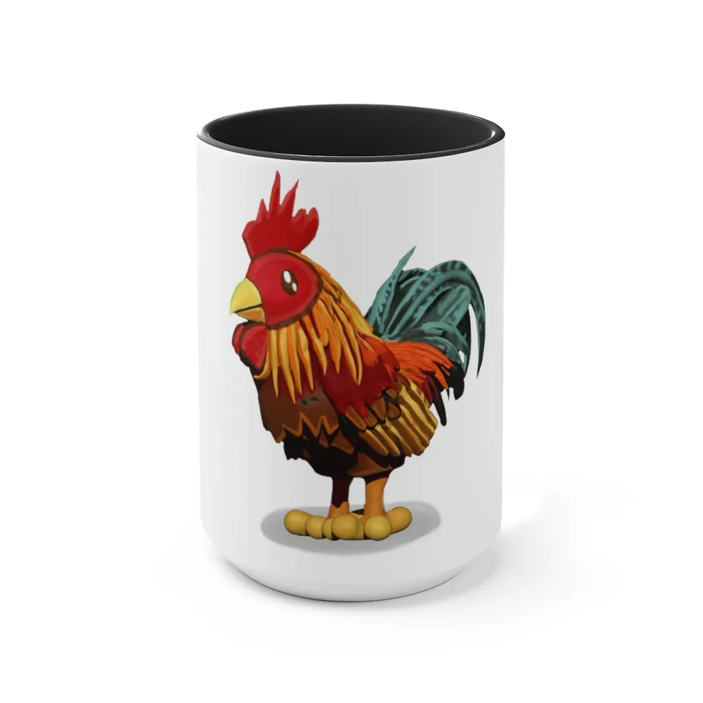 Rooster Accent Mug