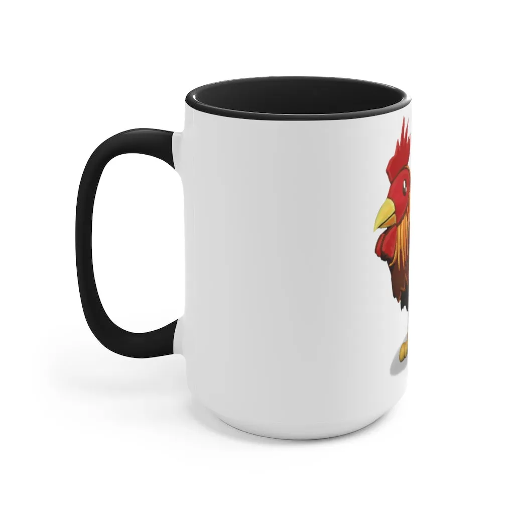 Rooster Accent Mug