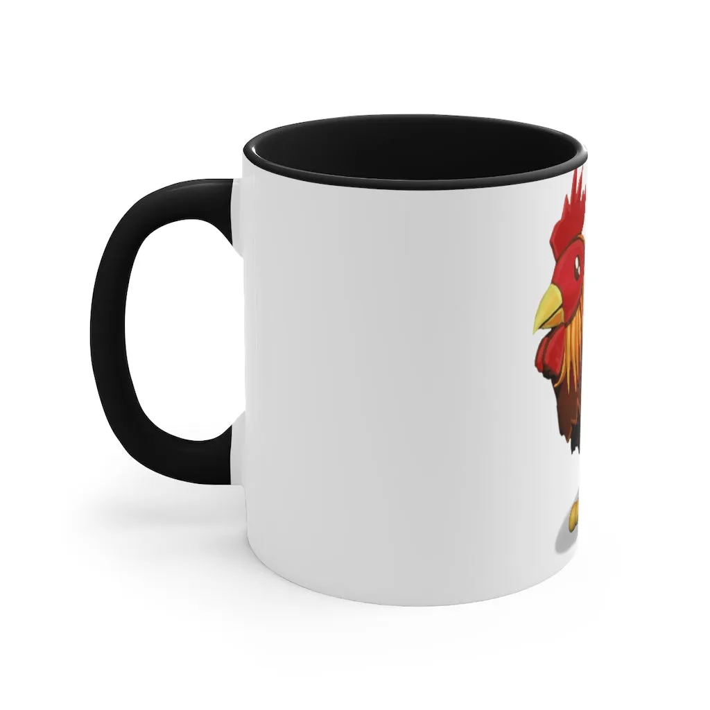 Rooster Accent Mug