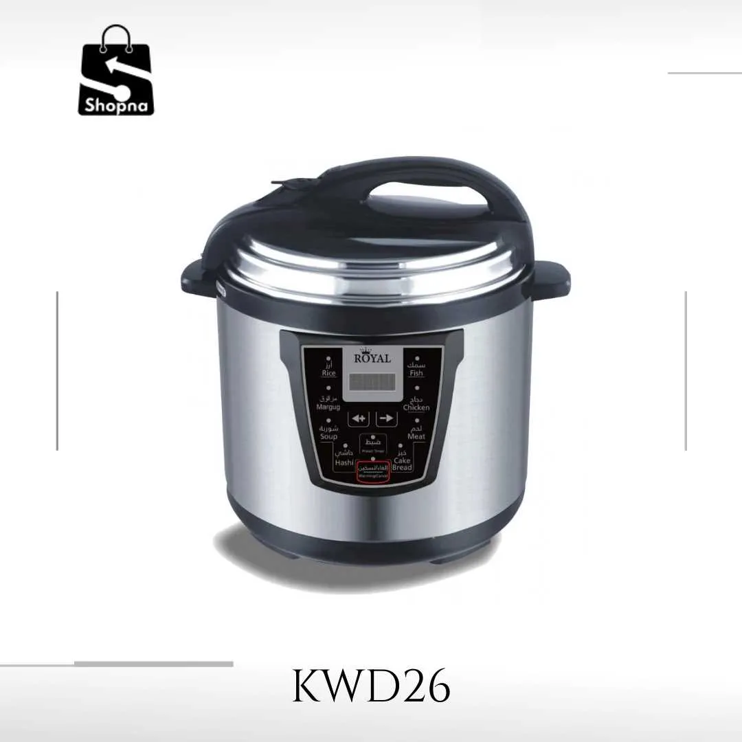 Royal Electric pressure cooker 8 Liter