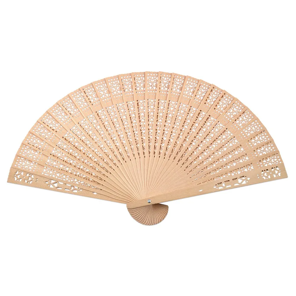 SANDALWOOD FOLDING HAND FAN