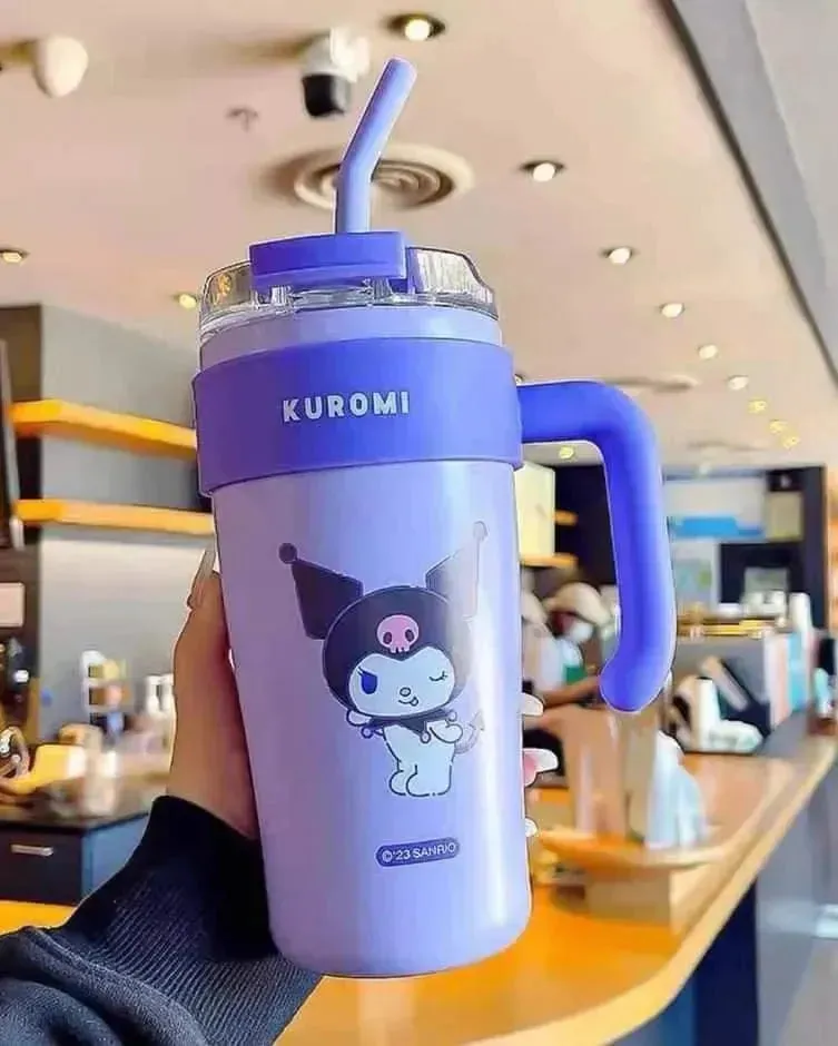 Sanrio Thermos Straw Cup (860 ml)