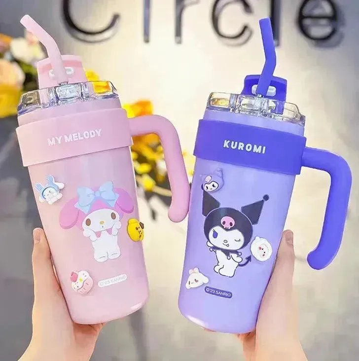 Sanrio Thermos Straw Cup (860 ml)