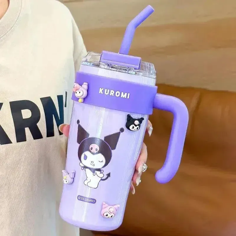 Sanrio Thermos Straw Cup (860 ml)