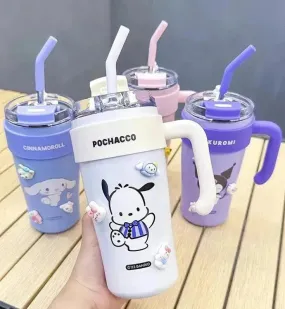 Sanrio Thermos Straw Cup (860 ml)