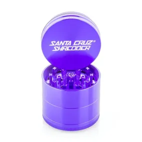 Santa Cruz Shredder - Metal Grinder 4pc - Small Purple