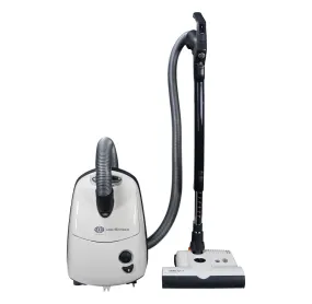 SEBO AIRBELT E3 Premium Vacuum Arctic White with ET-1 and Parquet Brush 91646AM