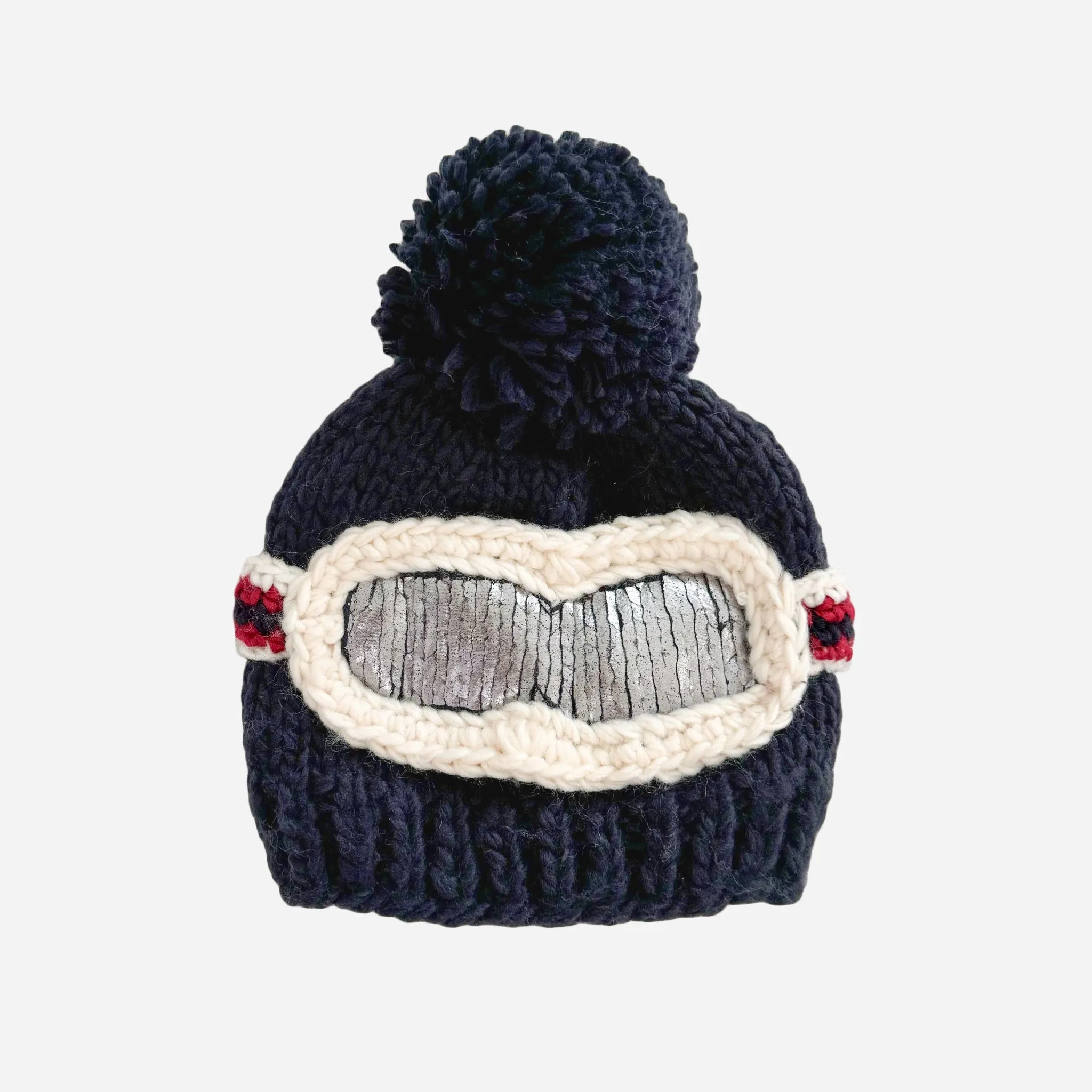 Ski Goggles Beanie, Navy