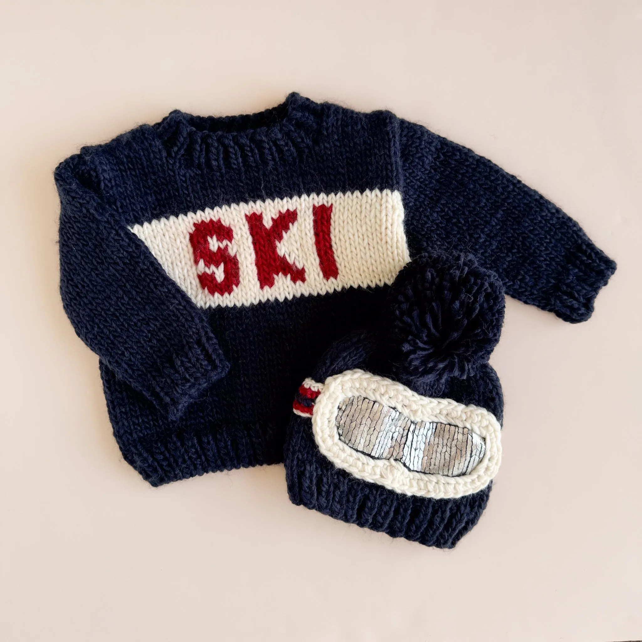 Ski Sweater, Navy