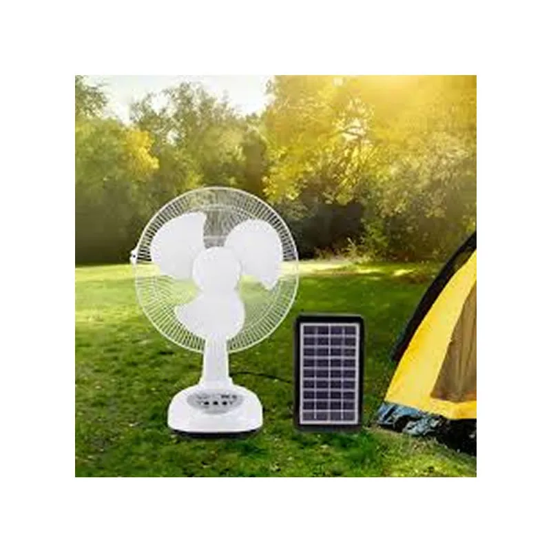 Solar Rechargeable Fan