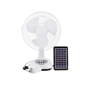 Solar Rechargeable Fan